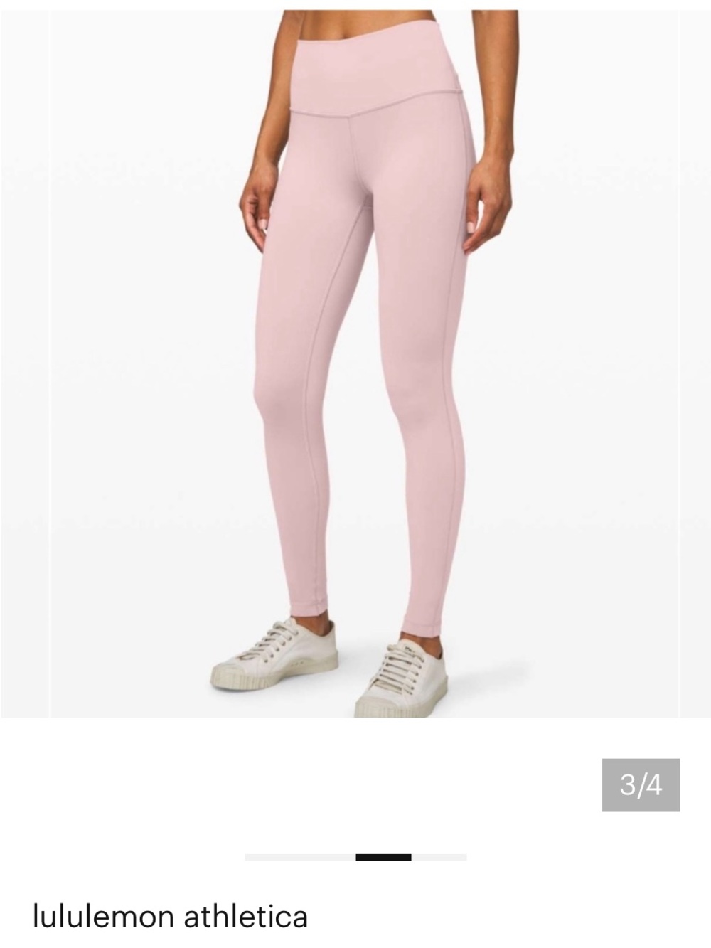 lululemon athletica High-Rise Blush Pink Leggings